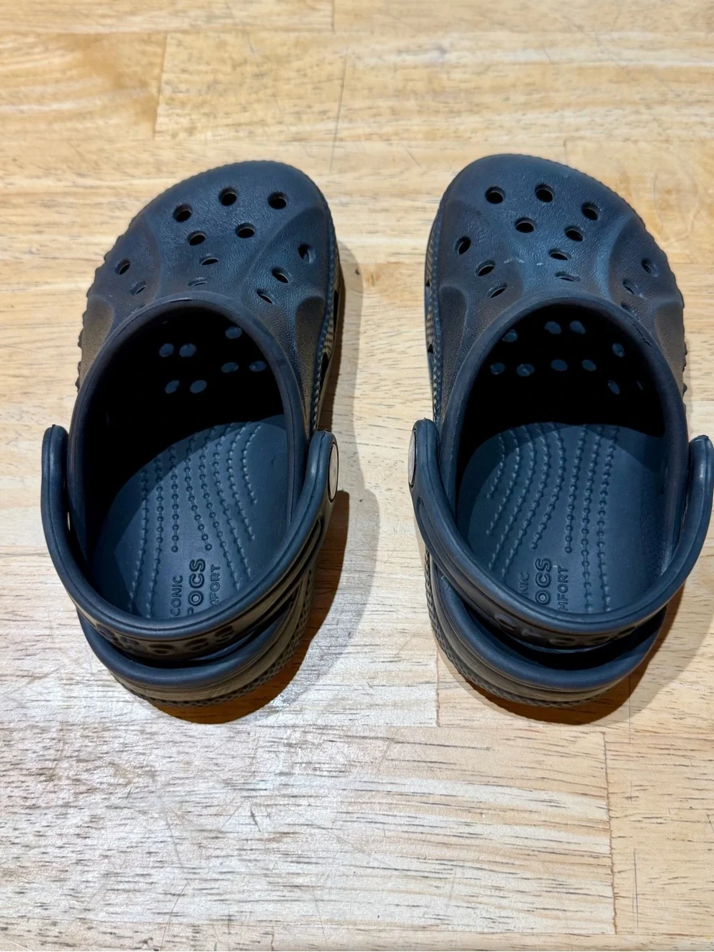CROCS Kids Black Classic Size 8C